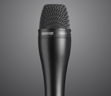 SM63LB - Microfon dinamic (23cm-Negru)