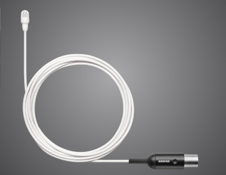 Audio - TL46W/O-MTQG - Microfon lavalieră (Alb)