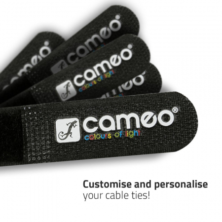 VR 2020 RED - Curea prindere cablu 200 x 20mm - ROȘU [2]