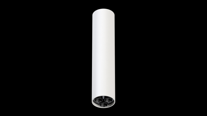 Corp de Iluminat Aplicat Cilindric – 8W, 3x OSRAM LED, 4000K, Unghi 38°, Aluminiu [1]