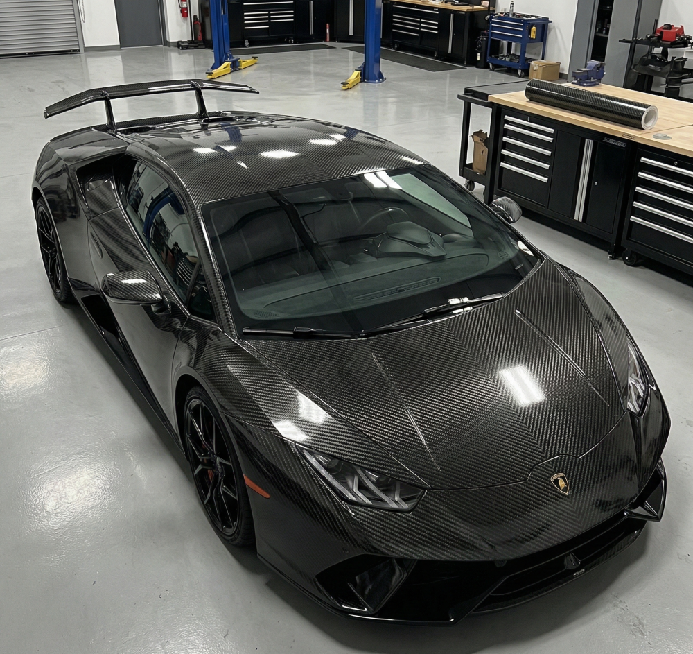 Folie Auto Profesională Carbon 4D(1m liniar) [3]