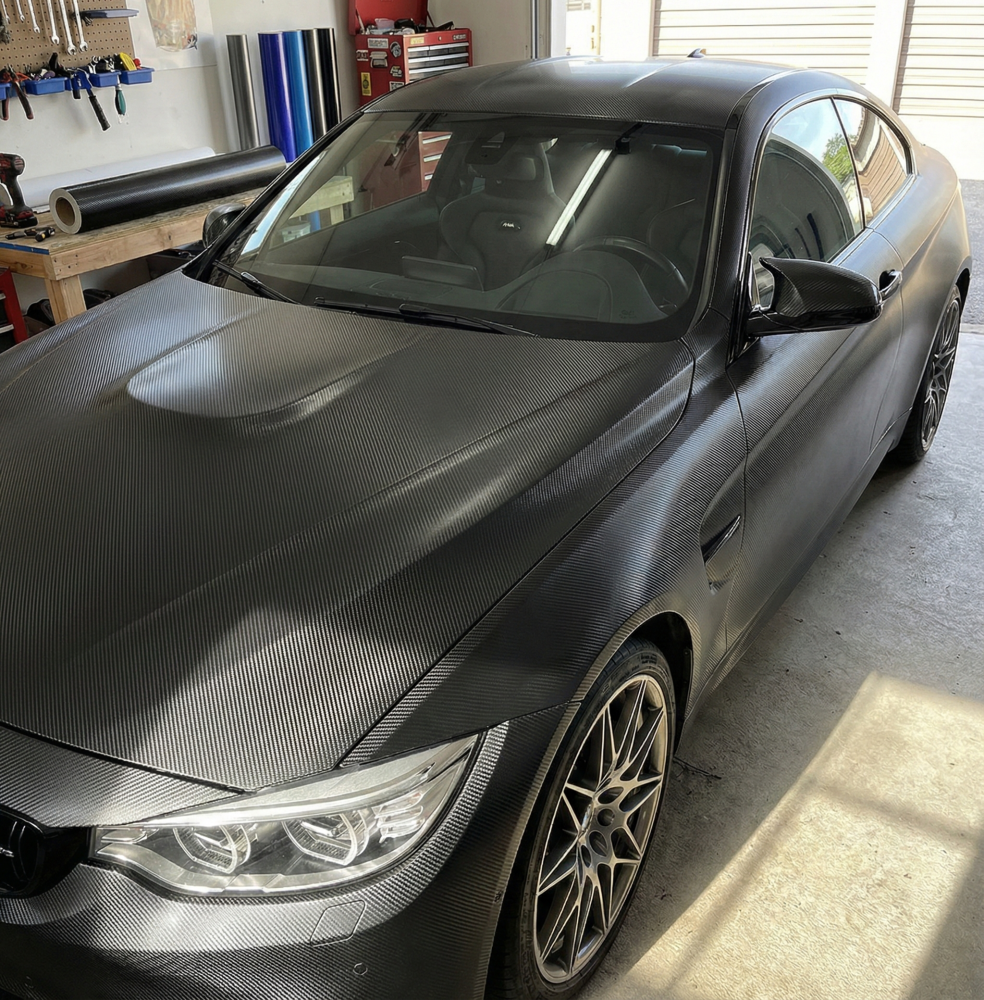 Folie Auto Profesională Carbon 4D(1m liniar) [2]