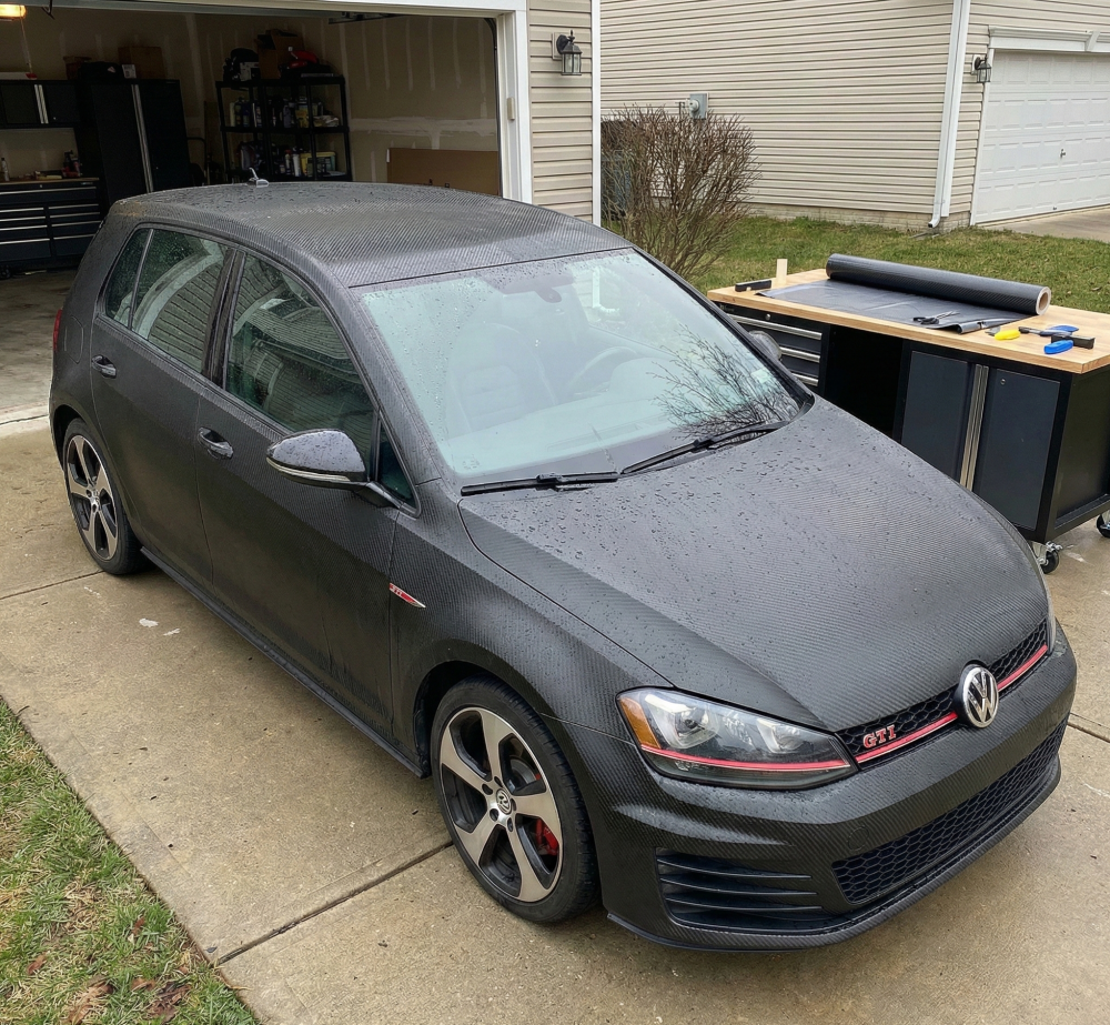 Folie Auto Profesională Carbon Super3D(1m liniar) [2]