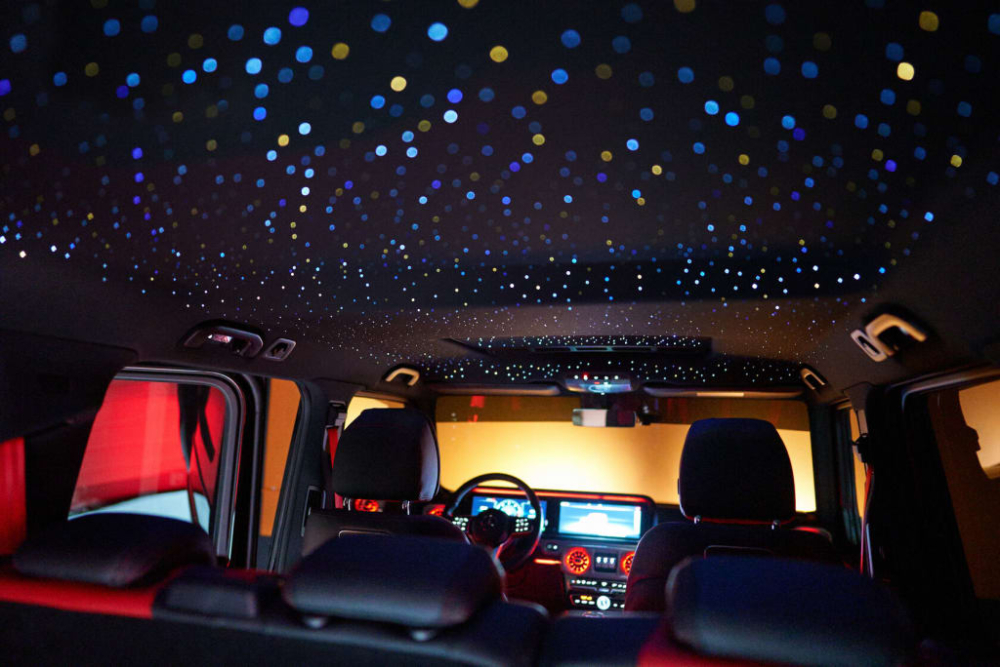 Kit Profesional Plafon Înstelat Auto – 700 Fibre Optice [2]