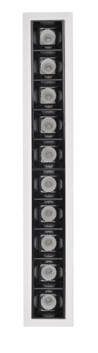 Proiector LED încastrat cu 10 LED-uri OSRAM – 20W, 4000K, unghi fascicul 30° [3]