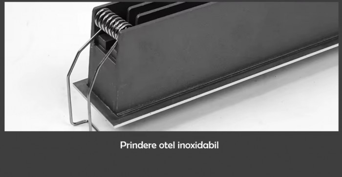 Proiector LED încastrat cu 10 LED-uri OSRAM – 20W, 4000K, unghi fascicul 30° [6]