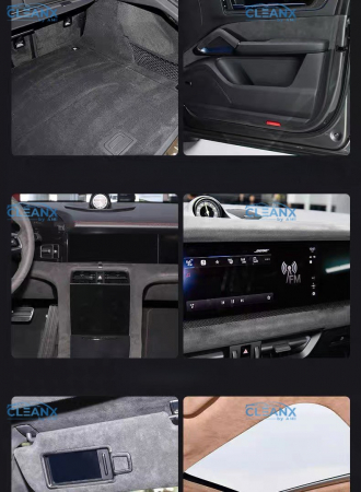 Alcantara si textil buretat pentru plafoane - Alcantara