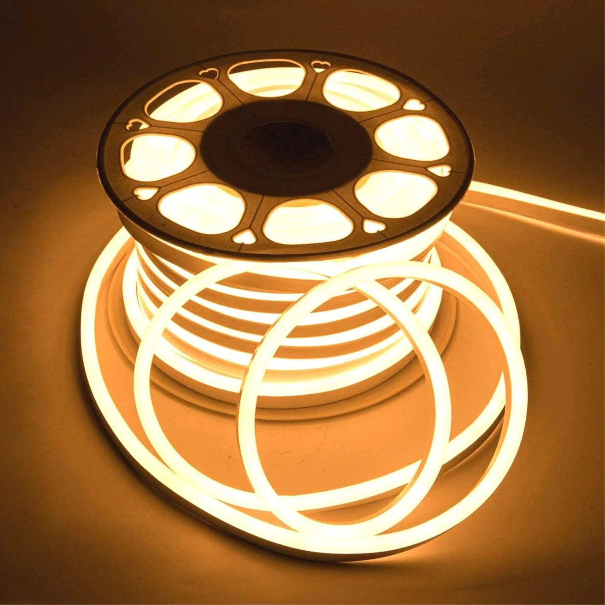 Iluminat industrial LED - Banda NEON ALB CALD 220V