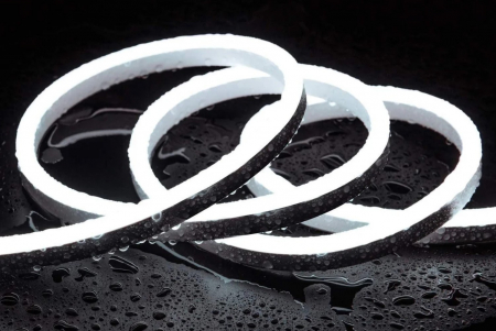 Iluminat industrial LED - Banda NEON ALB RECE 220V