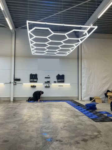 Instalatie LED tip fagure(honeycomb) [1]