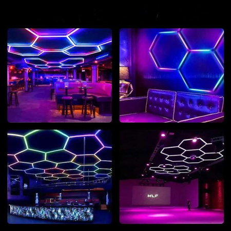 Instalatie LED tip fagure(honeycomb) RGB [1]