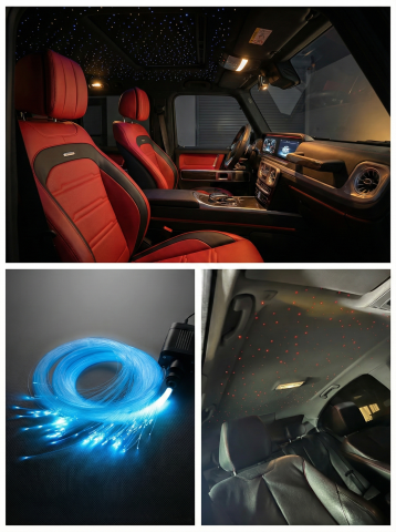 Plafon Instelat - Kit Profesional Plafon Înstelat Auto – 700 Fibre Optice