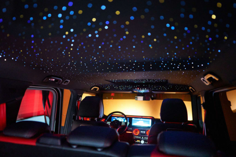 Kit Profesional Plafon Înstelat Auto – 700 Fibre Optice [1]