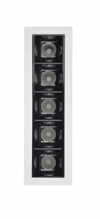 Proiector LED încastrat cu 5 LED-uri OSRAM – 12W, 4000K, unghi fascicul 30° [1]
