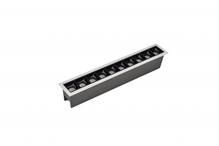 Iluminat industrial LED - Proiector LED încastrat cu 10 LED-uri OSRAM – 20W, 4000K, unghi fascicul 30°