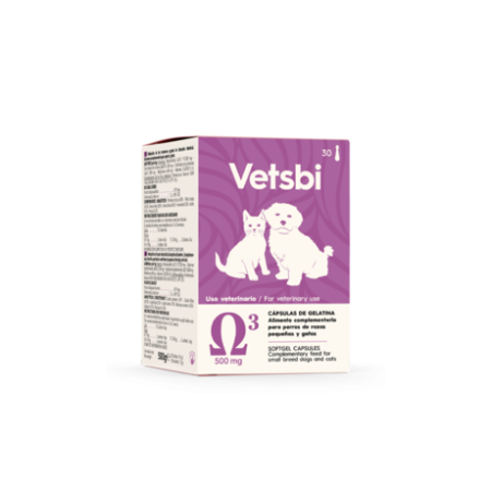 Câini - Vetsbi Omega 500 mg - Supliment pentru Câini și Pisici