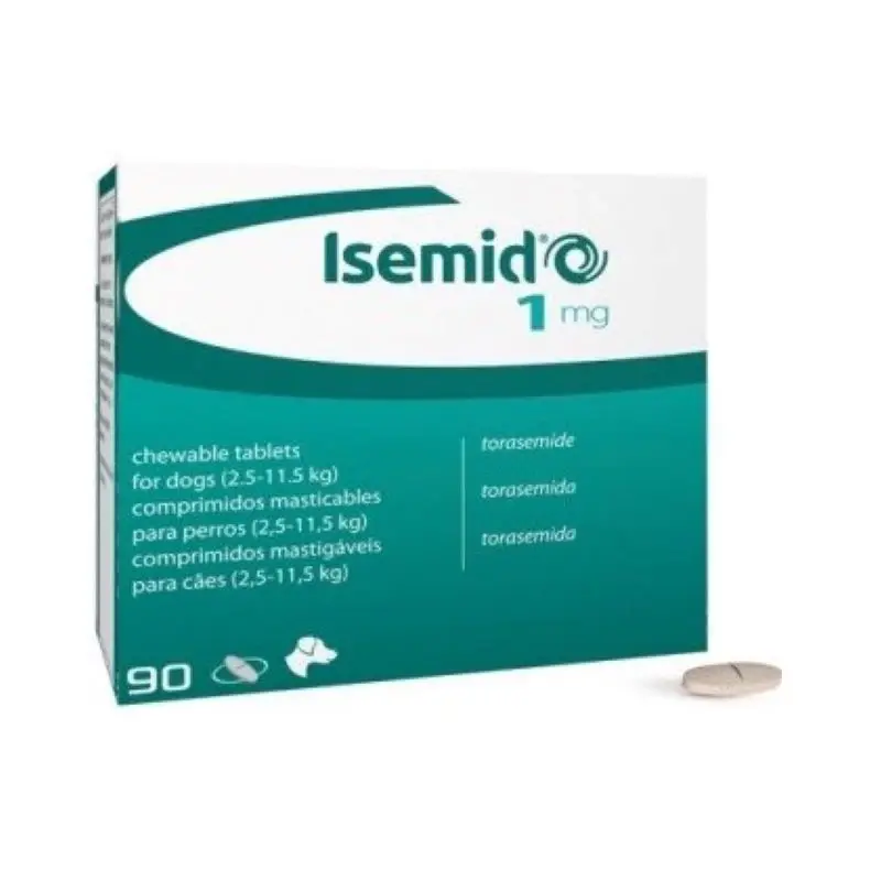 Antibiotice - Isemid Tratament Cardiac pentru Câini (2.5-11.5kg) - 1 mg