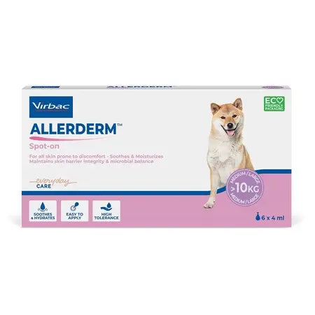 Afecțiuni dermatologice - AllerDerm Spot-On pentru Câini (>10 kg)