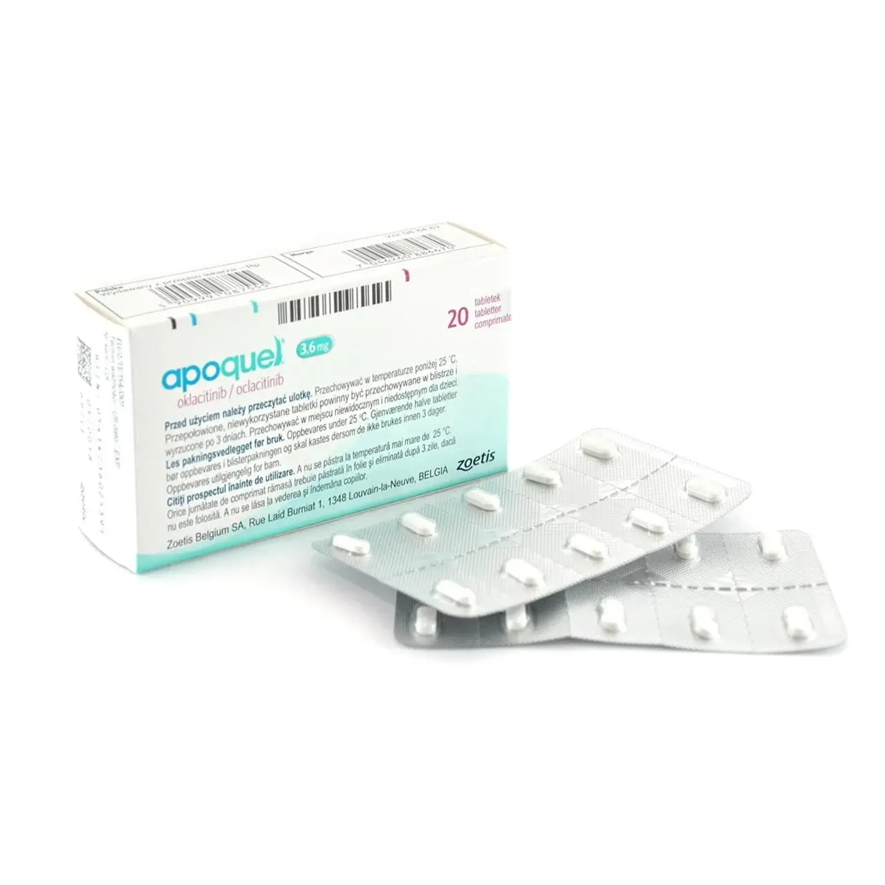 Afecțiuni dermatologice - Apoquel 3.6 mg - Soluția Anti-Alergie pentru Câini