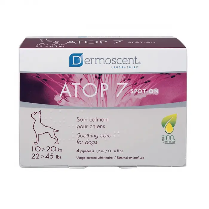 Afecțiuni dermatologice - Dermoscent ATOP 7 Spot-On pentru Câini (10-20 kg)