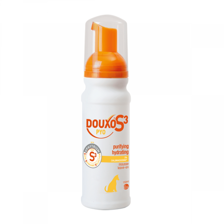 Șampoane și balsamuri - Douxo S3 Pyo - Spumă Antiseptic pentru câini și pisici