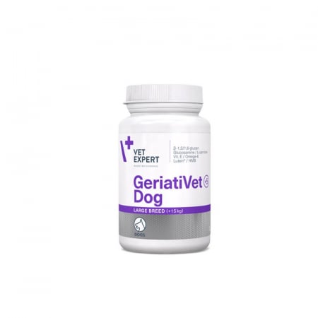 Imunostimulatoare - GeriatiVet Large 820 mg - Supliment Nutritiv pentru Câini Mari