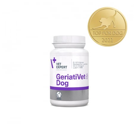 Imunostimulatoare - GeriatiVet S 350 mg - Supliment Nutritiv pentru Câini Mici