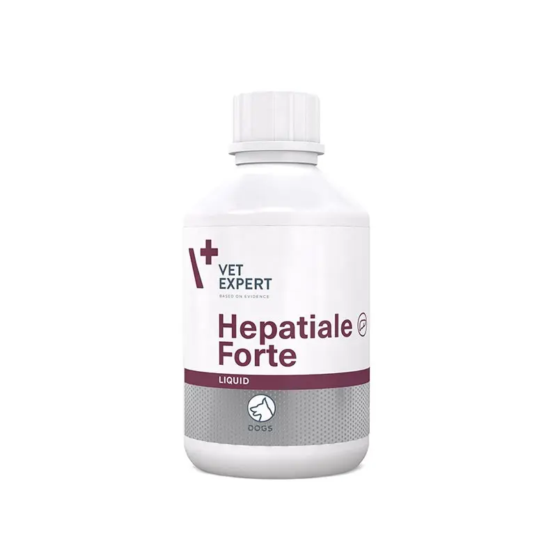Afecțiuni hepatice - Hepatiale Forte Liquid: Supliment Hepatic pentru Câini și Pisici