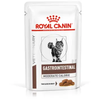 Hrană - Hrană Umedă Dietetică GastroIntestinal Moderat pentru Pisici