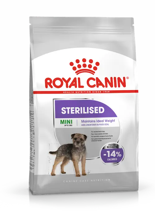 Hrană uscată - Hrană Uscată Mini Adult Sterilised pentru Câini