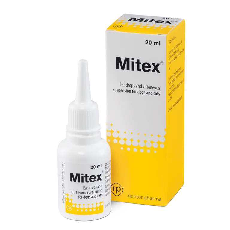 Afecțiuni otice - Mitex Plus - Soluție Otică pentru Câini și Pisici
