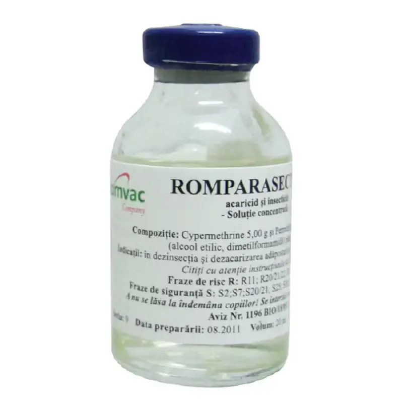 Fitosanitare - Romparasect - Soluție Insecticidă și Acaricidă 5%