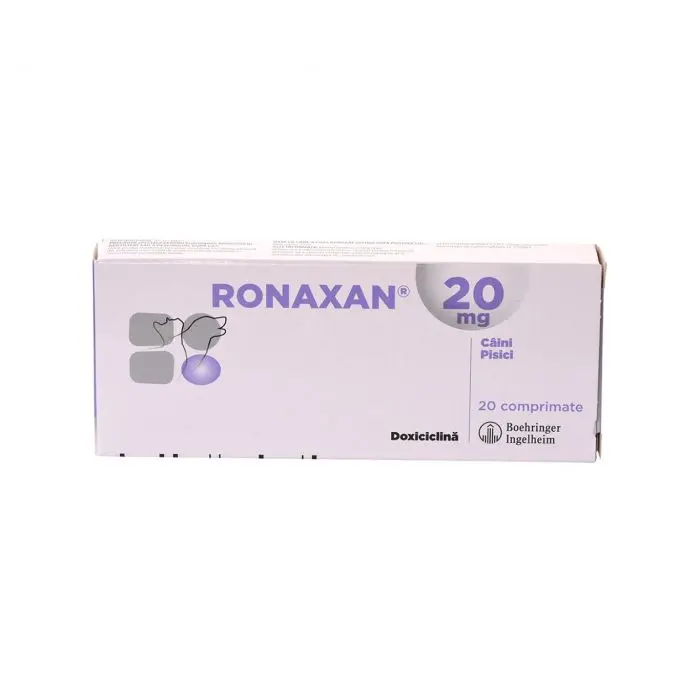 Antibiotice - Ronaxan 20 mg - Antibiotic pentru Câini și Pisici