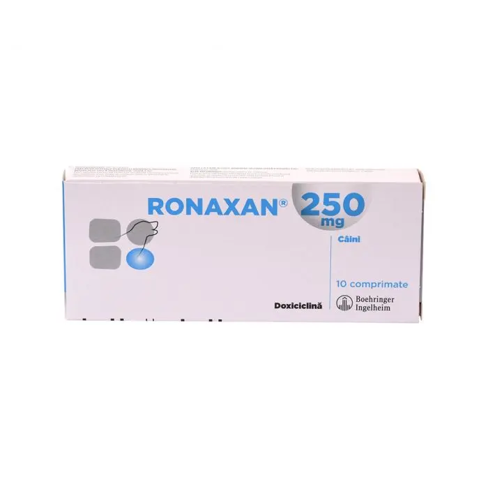 Antibiotice - Ronaxan 250 mg - Antibiotic pentru Câini