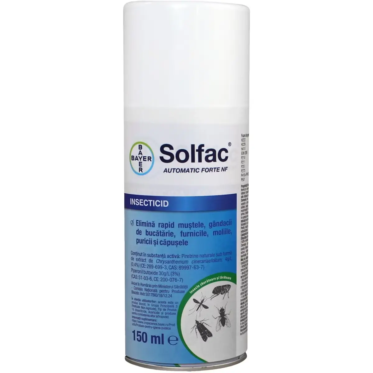 Fitosanitare - Solfac Forte Spray - Insecticid Veterinar împotriva Artropodelor