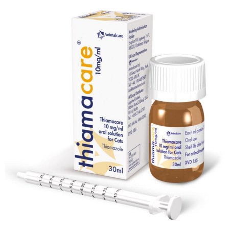 Afecțiuni endocrine - Thiamacare 10 mg/ml - Soluție orală pentru Pisici (tiamazol)