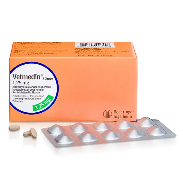 Farmacie - Vetmedin 1.25 mg - Tratament Cardiac pentru Câini