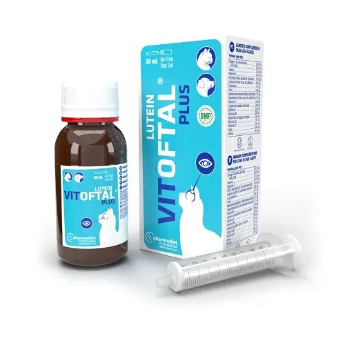 Afecțiuni oftalmice - Vitoftal Lutein Plus - Supliment Ocular pentru Câini și Pisici