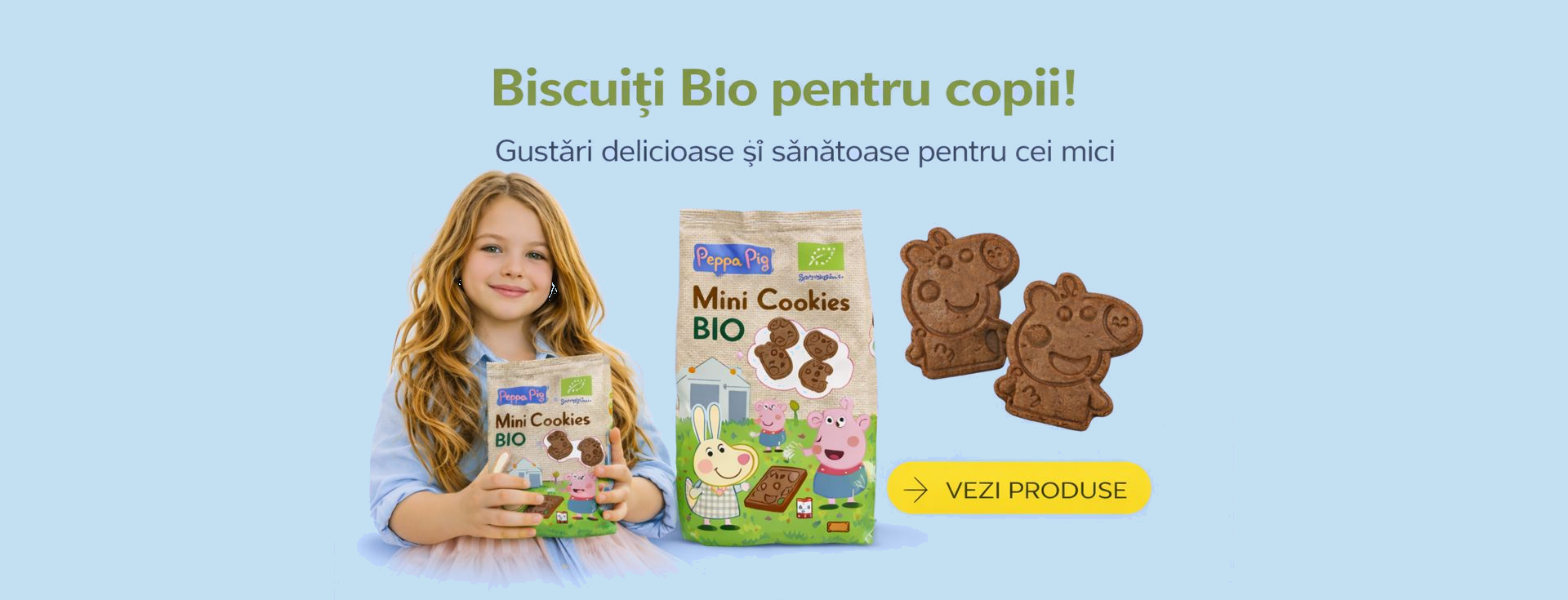 Biscuiti Bio pentru Copii