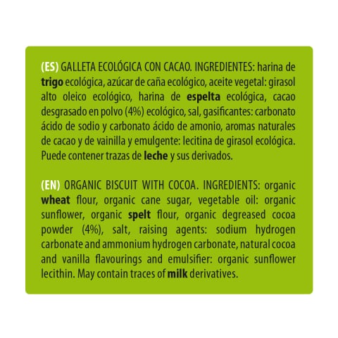 Mini Biscuiți BIO cu cacao Peppa Pig, 100 g [2]