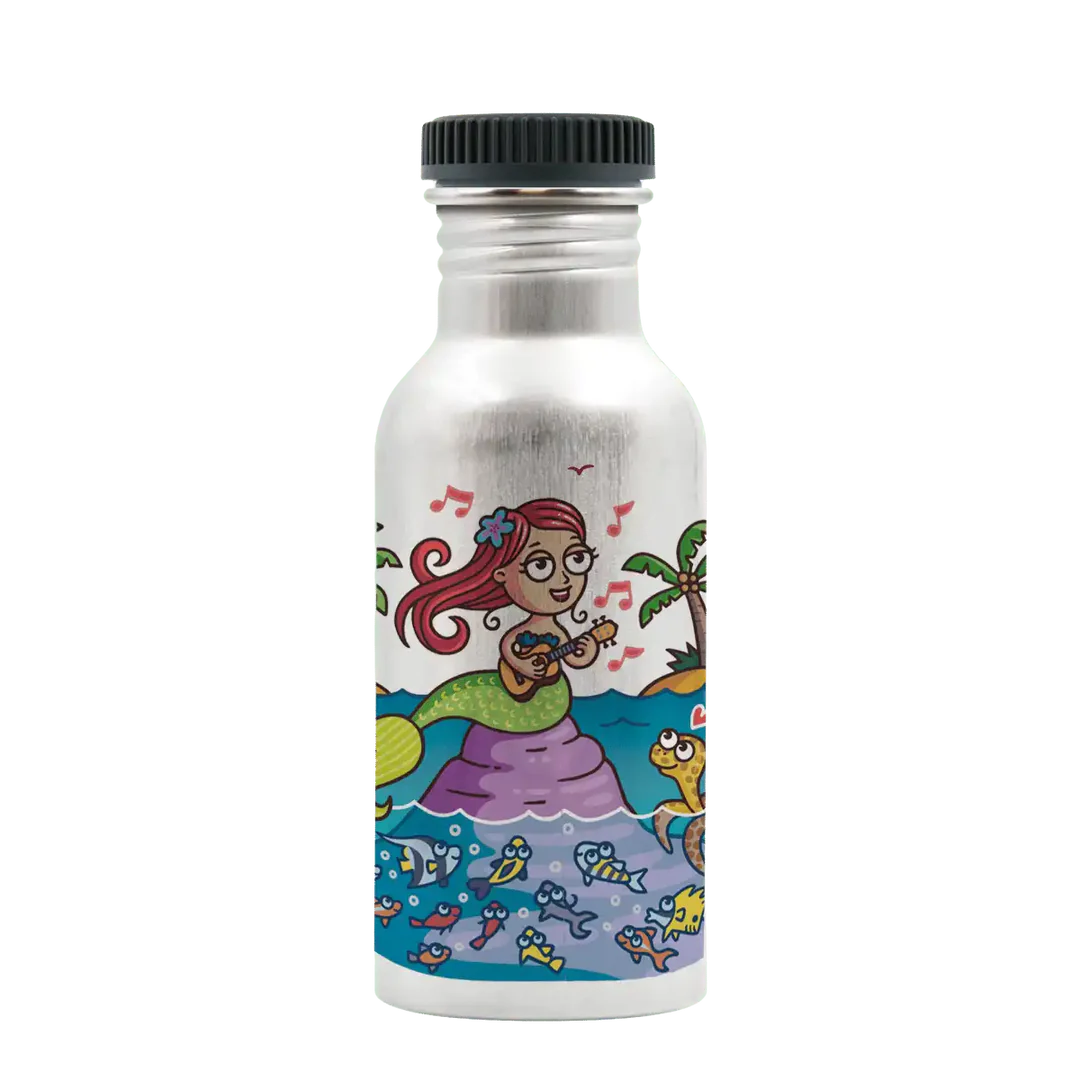 Hidratare - Recipient din aluminiu  Ukelele 600 ml Laken