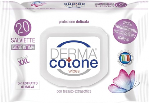 Produse igiena intima - Servetele Umede Intime Hipoalergenice 20 buc