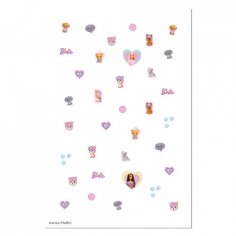 Stickere pentru unghii Barbie Pets [1]