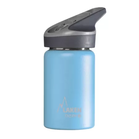 Hidratare - Termos din inox cu capac automat Jannu, Cyan , 350 ml, Laken