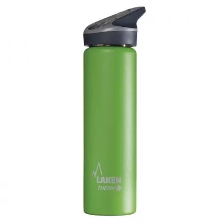 Hidratare - Termos din inox cu capac automat Jannu, Verde, 750 ml, Laken
