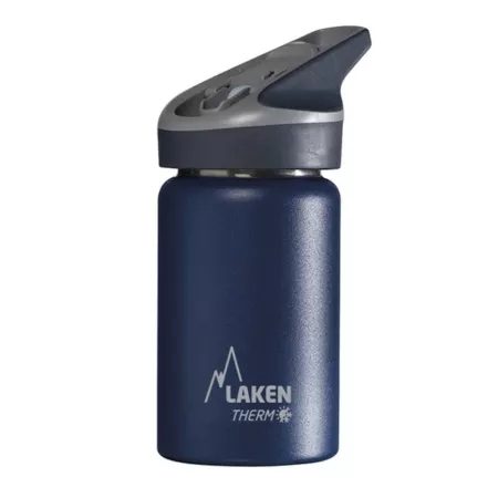 Hidratare - Termos inox cu capac automat Jannu, Albastru, 350 ml, Laken