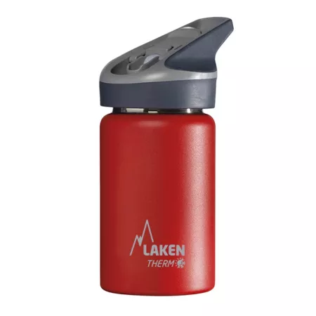 Hidratare - Termos din inox cu capac automat Jannu, Rosu, 350 ml, Laken