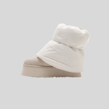 Femei - Ugg Classic Mini Dipper Puffer White