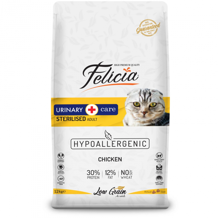 FELICIA HRANA USCATA PISICI STERILIZATE URINARY CARE PUI 12kg [1]