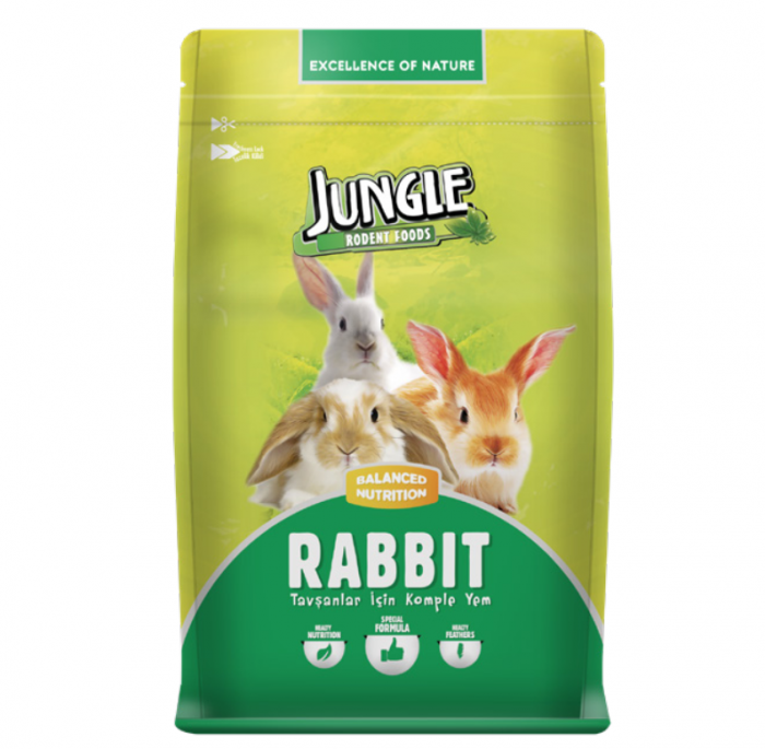 JUNGLE Hrana rozatoare IEPURI 500g [1]